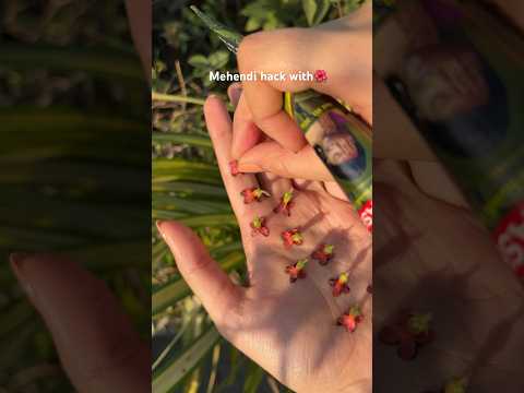 Mehendi hack✨#goesviral #trendingshorts #shorts #mehendi #diy #ashortaday #reels #wedding #ytshorts