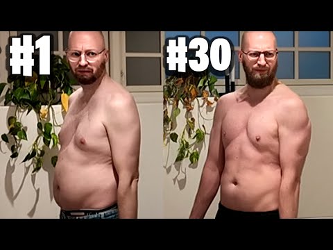 Min 1 måneds trænings transformation