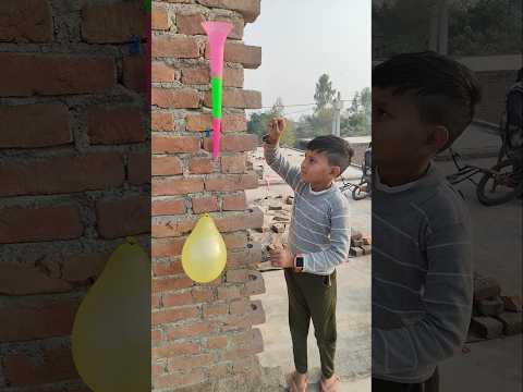 Lam no bong bay nhan qua bat ngol Burst balloons to receive surprise🎈🎈