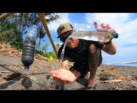 Solo survival tips (NO FOOD - NO WATER) how to find DRINKING WATER on an island