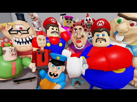 ALL PlatinumFalls and Decent Obbies Super Mario Roblox Games Speed Runs!