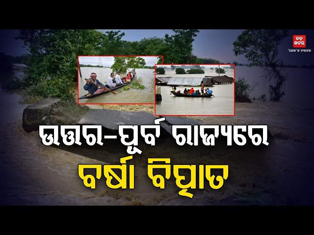 ଆସାମ ବନ୍ୟାରେ ୨୦ ଜିଲ୍ଲାରେ ୪ ଲକ୍ଷରୁ ଅଧିକ ପ୍ରଭାବିତ || Assam Flood |