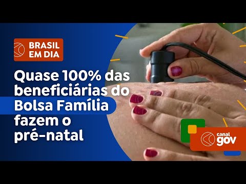 Quase 100% das beneficiárias do Bolsa Família fazem o pré-natal