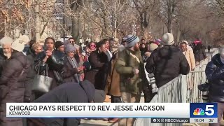 Chicago pays respects to Rev. Jesse Jackson as he lies in repose