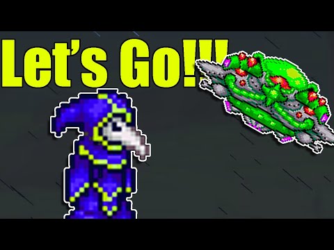 Martian Saucer and Lunatic Cultist Run - Terraria 1.4 Summoner Playthrough #31