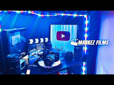 My YouTube Studio Setup 2025 [office Tour]