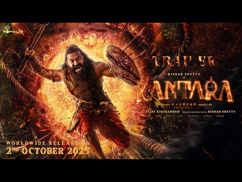 Kantara: Chapter 1 - Official Trailer | Rishab Shetty | Jayaram | Vijay Kiragandur | Hombale Films