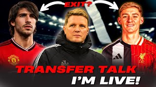 🔥 LIVE TRANSFER TALK — TONALI ➜ UNITED 💥 GORDON ➜ LIVERPOOL?! Newcastle’s Summer EXODUS Begins!