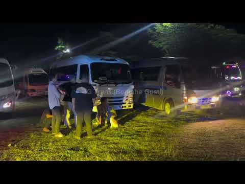 Parkiran acara haul nyai ageng serang-Kedung ombo 