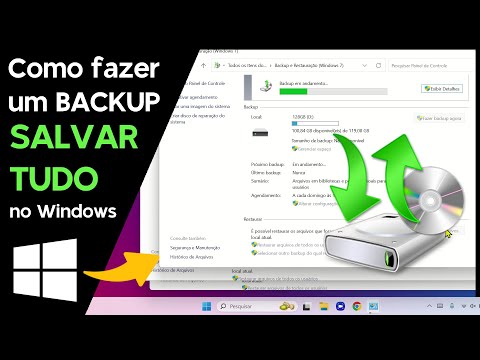 Como fazer um BACKUP (SALVAR TUDO) no Windows