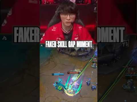 FAKER SKILL GAP MOMENT ๐ฟ