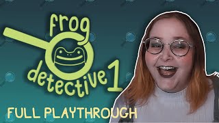 FROGS CAN SOLVE MYSTERIES TOO | Frog Detective 1: the haunted island | Full Playthrough