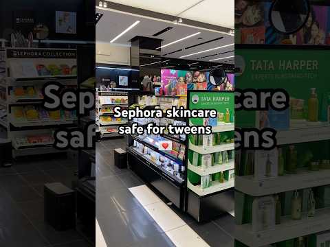 Sephora skincare safe for tweens to use #skincare #skincareproducts #sephora #haul #shorts #beauty
