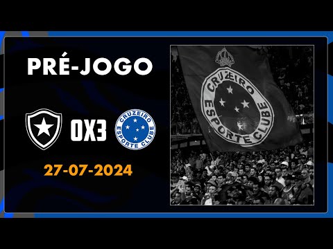 Botafogo 0 x 3 Cruzeiro - Prováveis - Horários - Detalhes -  SÉRIE A 25/07/2024