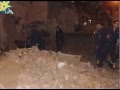  بالفيديو انهيار منزل قديم بالفيوم بسبب حادث تصادم