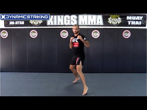 Point Karate Shadow Boxing With Sabaki Foot Work by Giga Chikadze and Barry Robinson