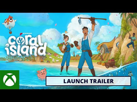 Coral Island - Game Preview and PC Game Pass Launch Trailer | Humble Games