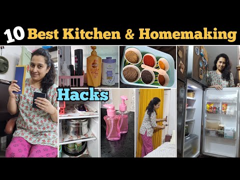 Kitchen Organization Ideas|Smart Kitchen & Homemaking Habits, Hacks, For Making Household Work Easy