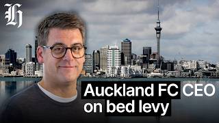 YouTube video thumbnail: Auckland FC CEO Wants Plan After bed Levy Ruled out