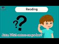 Character Recognition and Listening Comprehension