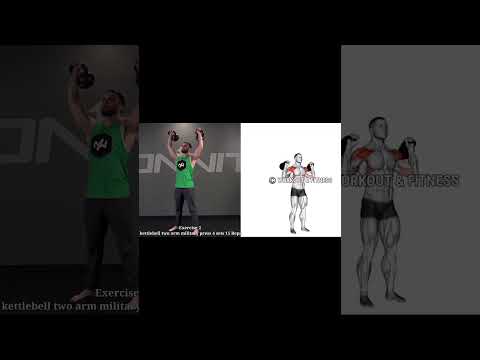 Ultimate Kettlebell Shoulder Workout: Build Strength & Stability! #shorts #short