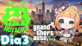 【#NOVACiTY】 Un día tranquilo en un café de sirvientas ☕✨Día3!【#GTAストリー