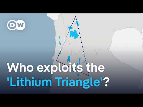 Behind the secret fight between global powers over the world's largest lithium reserves | DW News