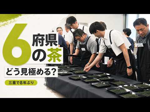 色・香り・味で最高の茶を選ぶ　6府県の品評会が三重で開催