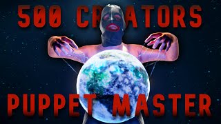 YouTube thumbnail for JKG's video titled 'I Manipulated 500 Youtubers In The Biggest Event In Rust - "The Puppet Master" Global Warfare 3'