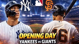 🚨 MLB OPENING DAY 2026! Yankees vs Giants + Ohtani DOMINA y noticias de última hora