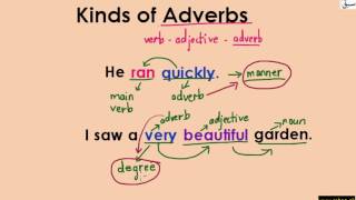 Kinds of Adverbs (explanation with examples)
