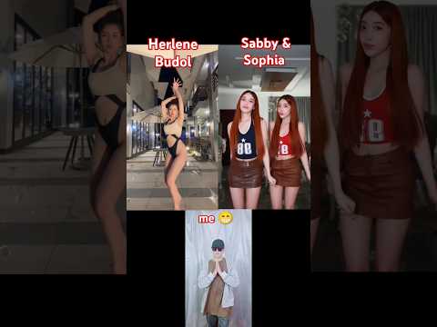 Bumble bee TikTok dance trend 4 - Herlene Budol vs. Sabby & Sophia #ytfeedshorts #shorts