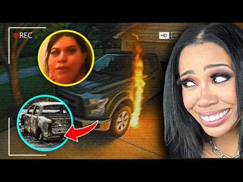 TOXIC EX BLEW UP HIS CAR because he didn't answer the booty call