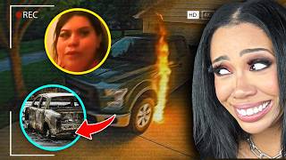 TOXIC EX BLEW UP HIS CAR because he didn't answer the booty call