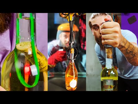 Testing new Ways of Opening Bottles! What Actually Works? 🤔