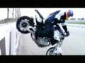 BMW bike stunts