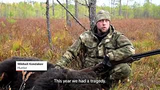 YouTube video thumbnail: 'Really Frightening': How Siberians Are Grappling With Deadly Bears