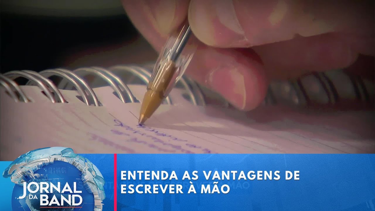 Entenda as vantagens de escrever à mão | Jornal da Band