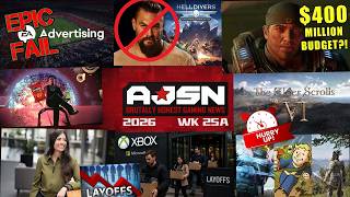 AJSN WK25A- EA to put ADS in GAMES, Gears Budget $400 Mil?, Jason OUT of Helldivers, XBOX Layoffs?