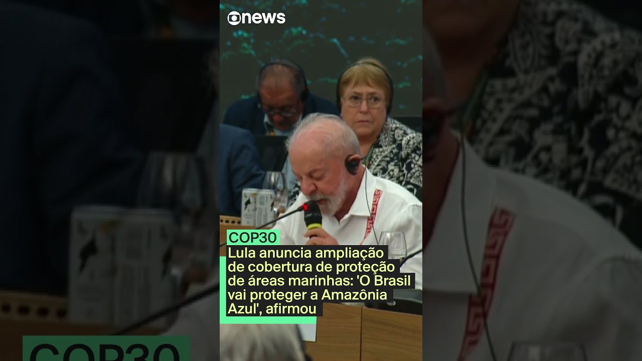 Lula anuncia ampliação de cobertura de proteção de áreas marinhas TV Online Lula anuncia ampliação de cobertura de proteção de áreas marinhas