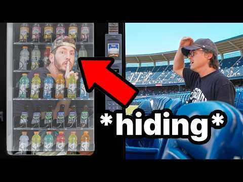 Extreme Hide & Seek in MLB Stadium!