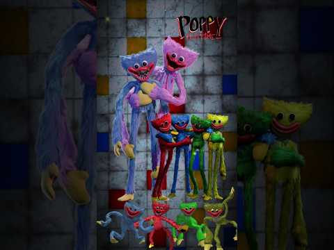 poppy playtime all characters #458 #poppyplaytime #huggywuggy