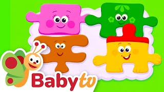 Peças do Quebra-Cabeça em Ação! 🧶🧩 Ajude a Ovelhinha @BabyTVBR
