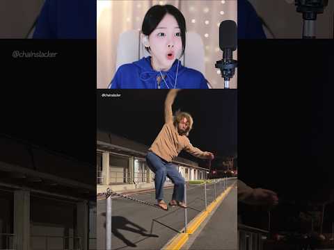 체인 위에서 하모니카 연주까지 한다고?! 너무 신기한 퍼포먼스 ㄷㄷㄷ