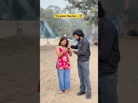 The Green flag boy ❤️🧔🏻‍♂️ #shorts #sejalgabashorts  #vrindavan