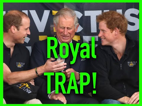 IS THIS A ROYAL TRAP?  HARRY'S INVICTUS GAMES INVITATIONS FOR HIS FATHER & BROTHER SEEM TO BE SO.