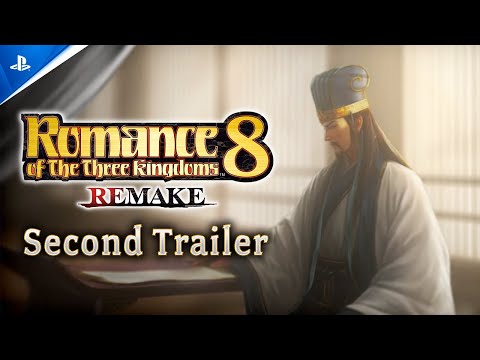 Romance of the Three Kingdoms 8 Remake - Second Trailer | PS5 & PS4 Games