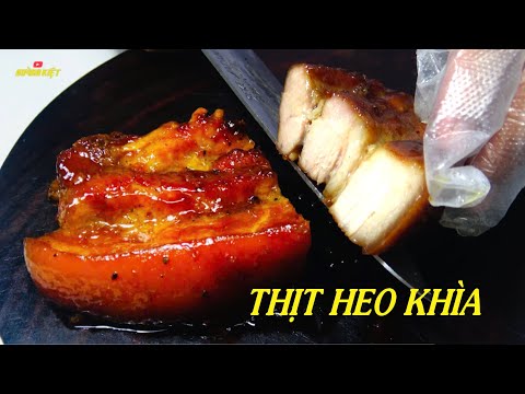 THỊT HEO KHÌA, THỊT RAM màu đẹp thịt mềm thơm ngon