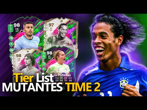 FC 25: 💥 RANKING COMPLETO TIME 2 MUTANTES 🔥 TIER LIST dos MELHORES JOGADORES!
