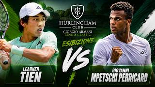 Learner Tien vs Giovanni Mpetschi Perricard • Exhibition Hurlingham Giorgio Armani Classic 2026 Day